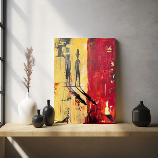 zážitkové maľovanie trnava akryl flamenco dvoch svetov luna art