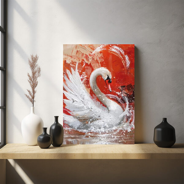 luna art ziariva labut