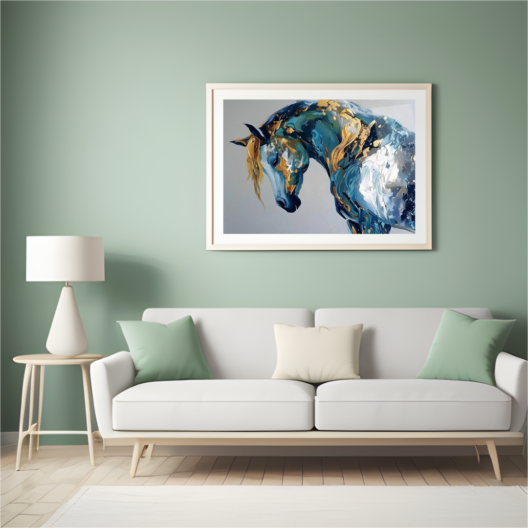 Green Paint Wall Art Mockup Instagram Post (4)